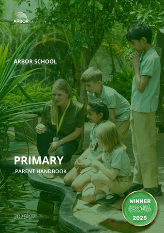 Primary Parent Handbook 2026-27