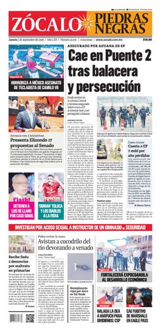 Piedras Negras 03 de septiembre de 2026