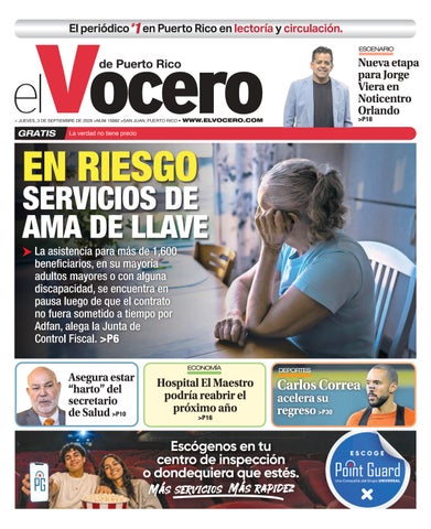EL VOCERO | Edición jueves, 3 de septiembre de 2026 
