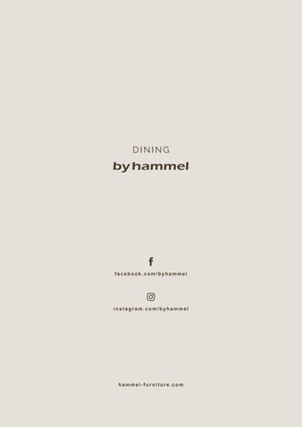 Hammel DK 灯饰目录 · DINING by 第 16 页