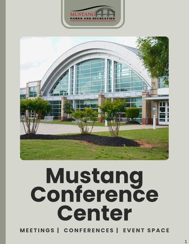 Mustang Conference Center Informational Booklet