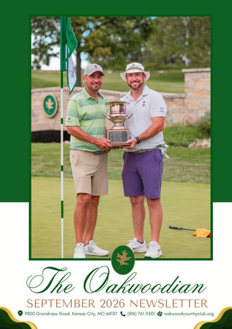 Oakwoodian Newsletter September 2026
