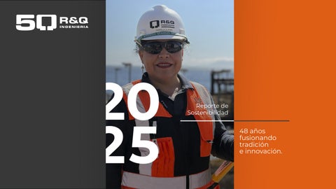 Reporte de Sostenibilidad 2025 - R&Q Ingeniería