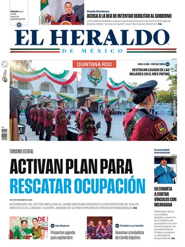 El Heraldo Quintana Roo 3 de septiembre septiembre del 2026