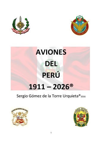 Aviones del Perú 1911 - 2026