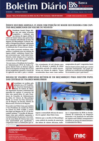 BOLETIM BANCA & SEGUROS 03.09.2026