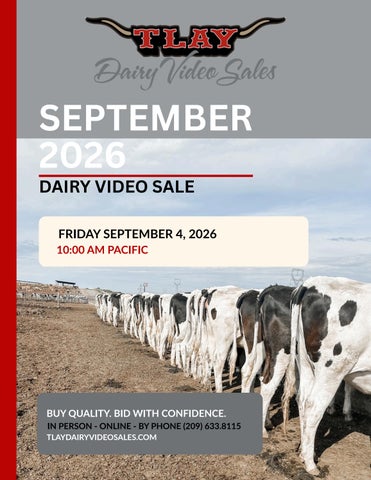 SEPTEMBER 2026 DVS CATALOG