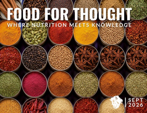 Food for Thought Vol 1 September 2026