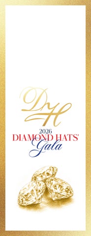 2026 Diamond Hats' Gala Program