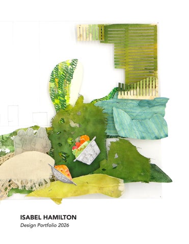 Isabel Hamilton Design Portfolio 2026
