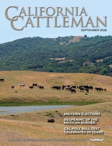 September 2026 California Cattleman