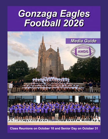 Gonzaga Eagles Football Media Guide 2026