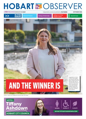 Hobart Observer September 2026