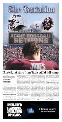 The Battalion Special Edition — September 4, 2026