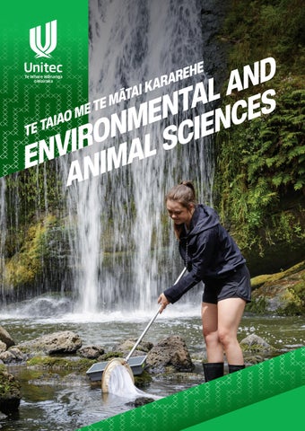 Unitec Environmental & Animal Sciences Brochure 2027