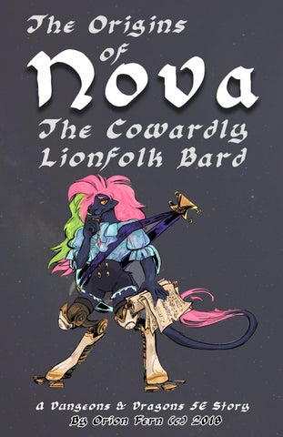 The Origins of Nova the Cowardly Lionfolk Bard