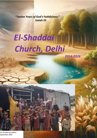 P-1 "Faith and Faithfulness" September 2026 