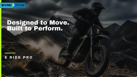 E RIDE PRO: Electric Performance Built for Adventure