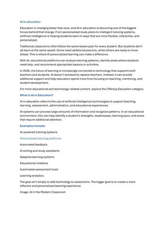AI in Education The Future of Learning pdf