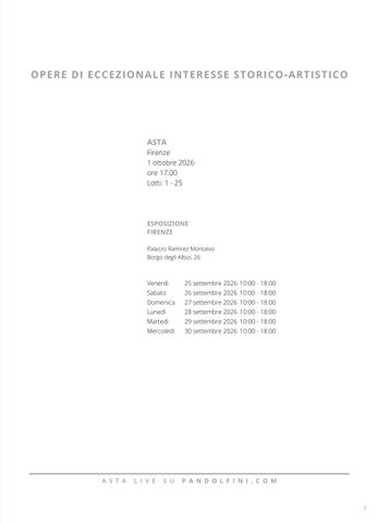 OPERE DI ECCEZIONALE INTERESSE STORICO-ARTISTICO 第 9 页
