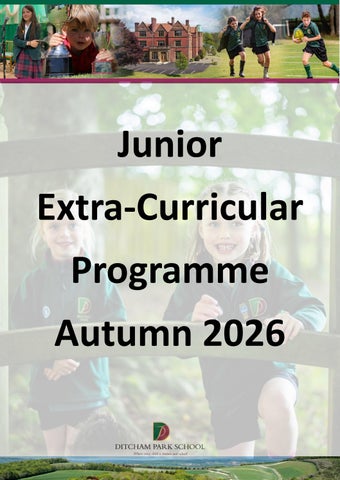 Autumn 2026 - Juniors