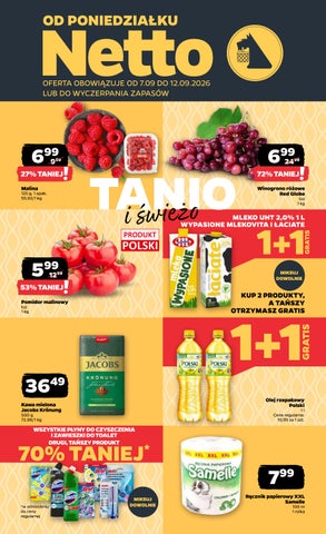 Netto gazetka od 7.09 do 12.09.2026