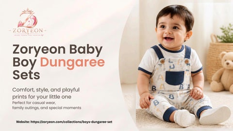 Why Choose Zoryeon Baby Boy Dungaree Set for Your Little One