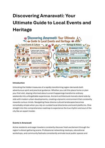 Discovering Amaravati-Your Ultimate Guide to Local Events and Heritage