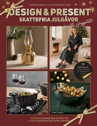 Design & Present Skattefria Julgåvor 2026
