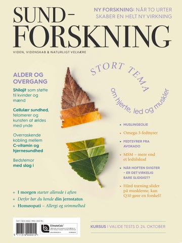 sund-forskning oktober 2026