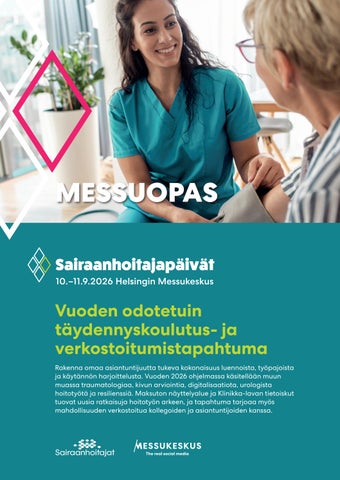 Sairaanhoitajapäivät26_Messuopas