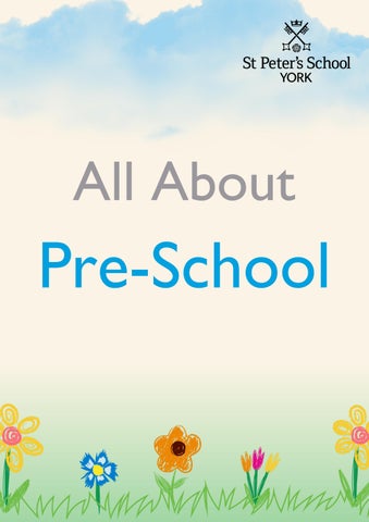 Pre-School Booklet 