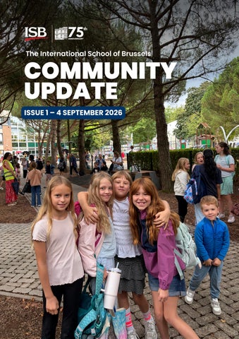 Community Update – 4 September 2026