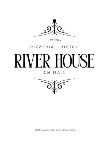 River House on Main Bistro Menu