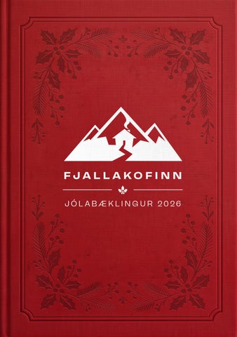 Jólabæklingur Fjallakofans