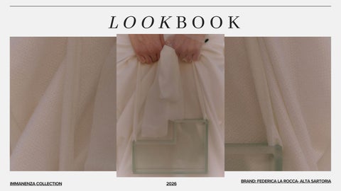 Lookbook Immanenza -Brand Federica La Rocca pdf