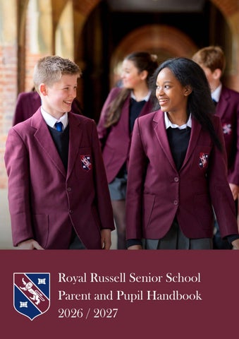Senior School Parent and Pupil Handbook 2026-2027
