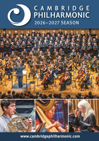 Cambridge Philharmonic Season 2026-27