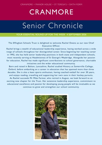 Senior Chronicle 04.09.26
