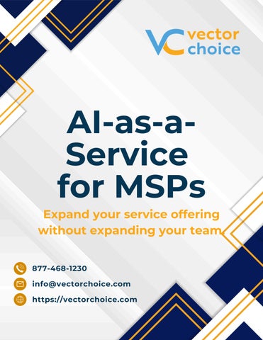 AI-as-a-Service for MSPs