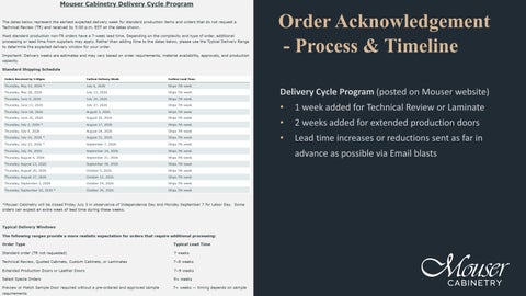 Mouser Training Ordering Procedures 第 14 页