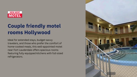 Couple friendly motel rooms Hollywood