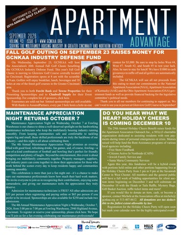 September 2026 Online Newsletter