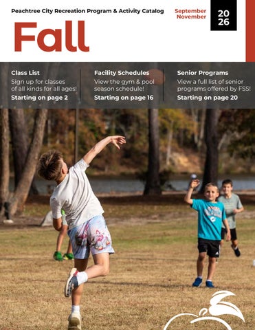 Recreation Program & Activity Catalog