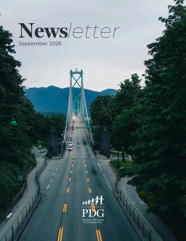 PDG September Newsletter 2026 