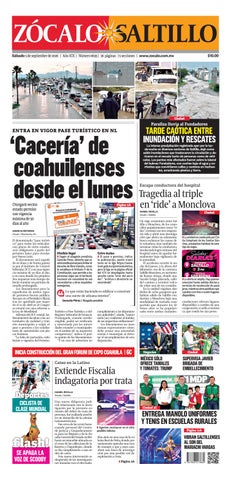 Saltillo 05 de septiembre de 2026