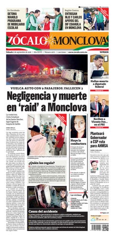 Monclova 05 de septiembre de 2026