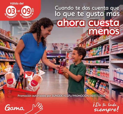 Del 03 al 09/09 de 2026