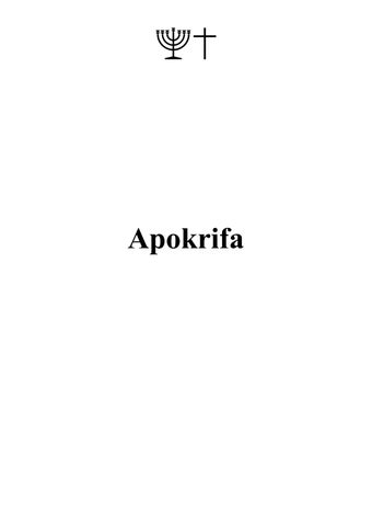 Kurdish Northern Kurmanji - The Apocrypha