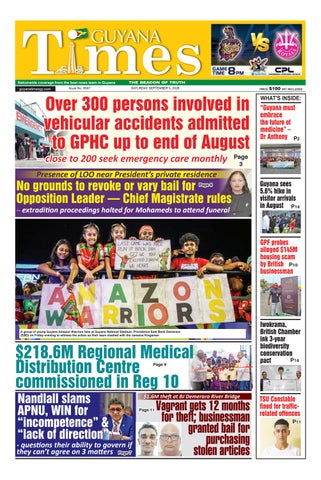Guyana Times - Saturday, September 5, 2026